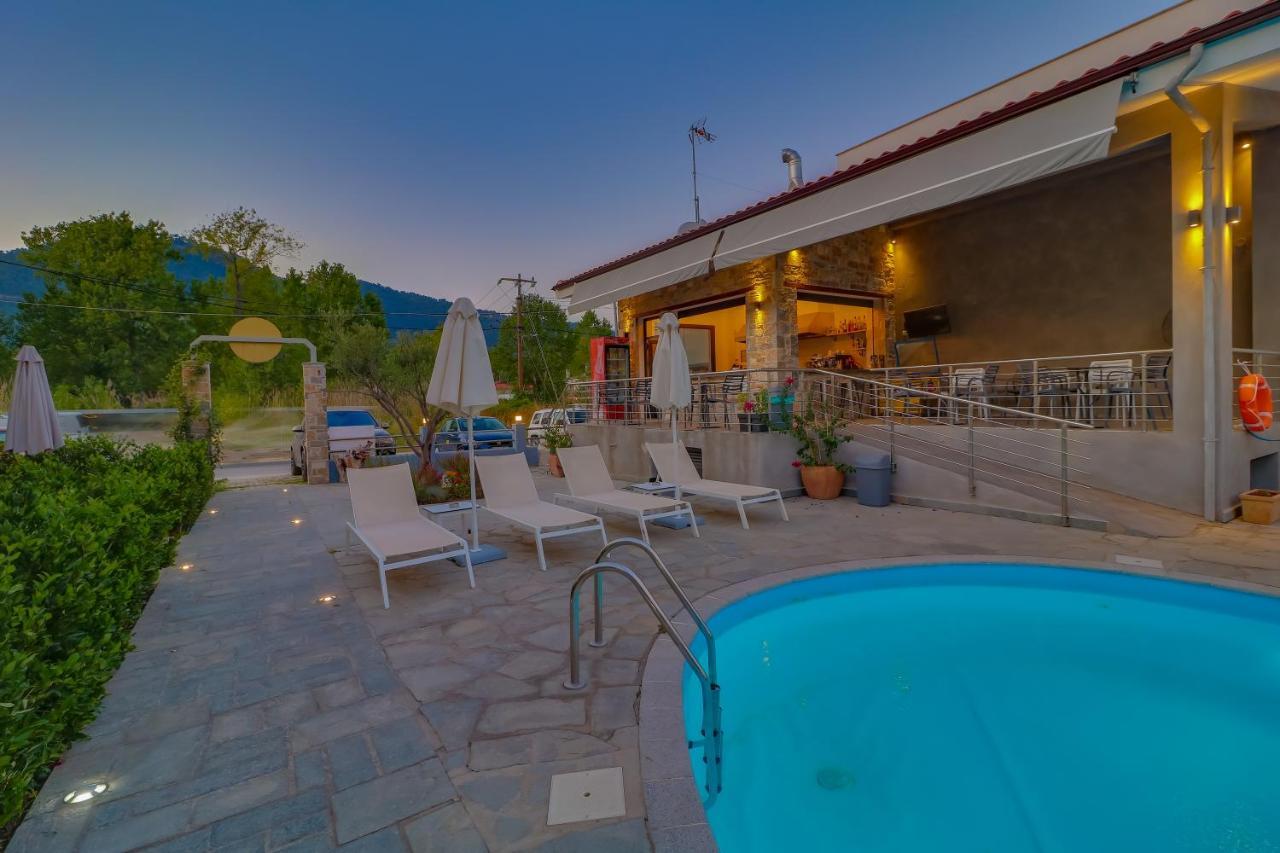Theros Villas & Suites Chrysi Ammoudia Ngoại thất bức ảnh