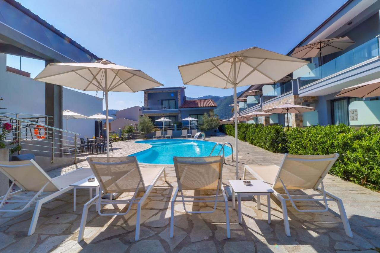 Theros Villas & Suites Chrysi Ammoudia Ngoại thất bức ảnh