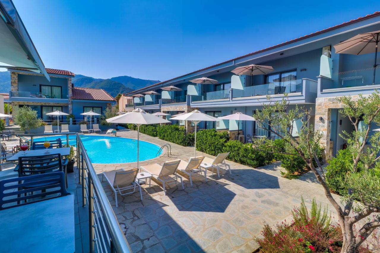 Theros Villas & Suites Chrysi Ammoudia Ngoại thất bức ảnh