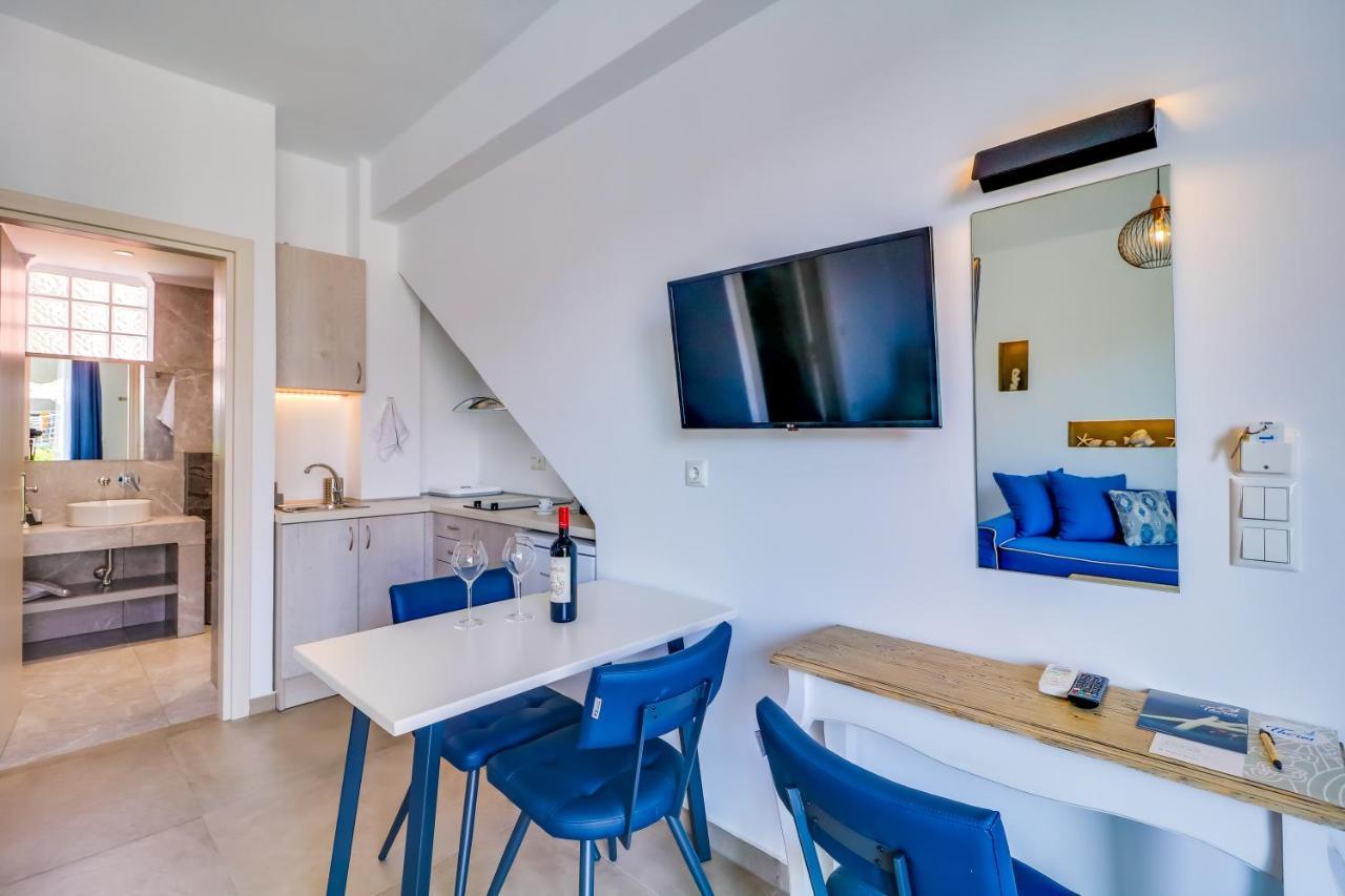 Theros Villas & Suites Chrysi Ammoudia Ngoại thất bức ảnh