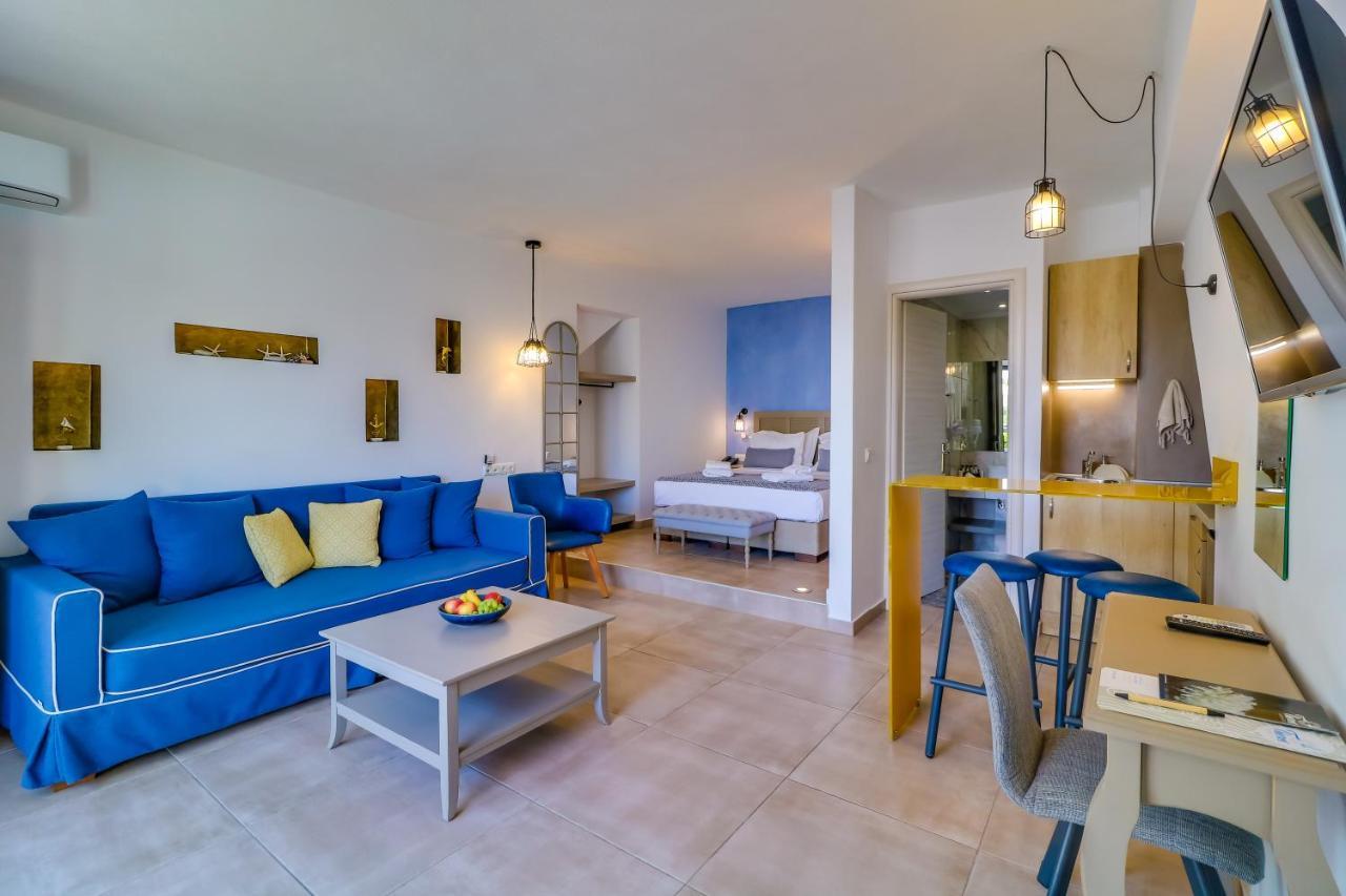 Theros Villas & Suites Chrysi Ammoudia Ngoại thất bức ảnh