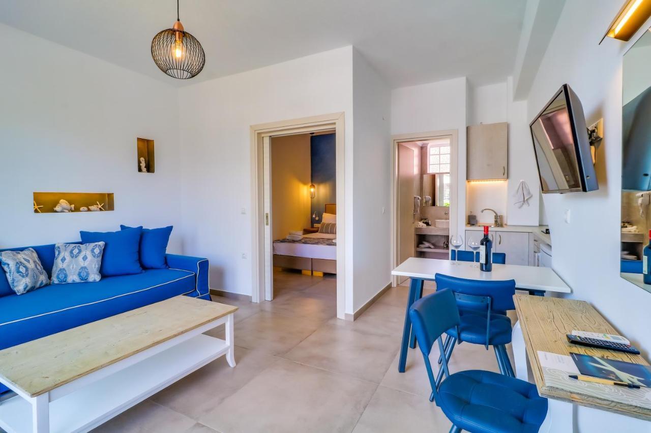 Theros Villas & Suites Chrysi Ammoudia Ngoại thất bức ảnh